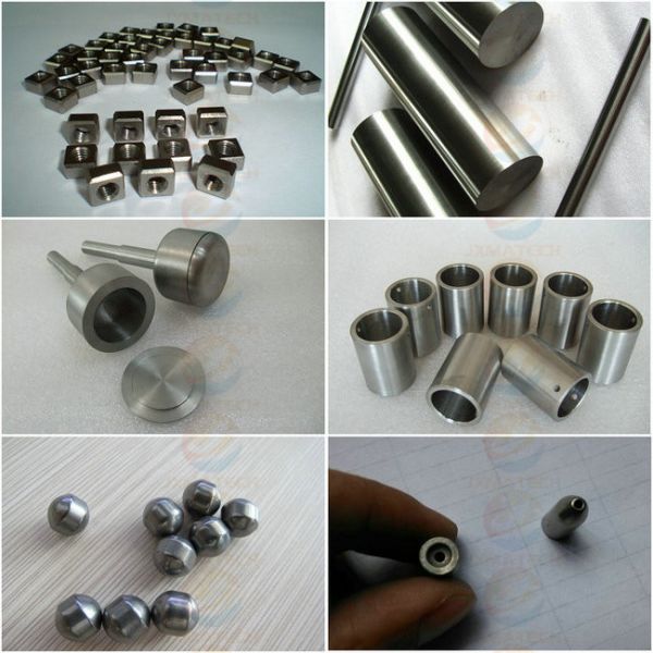 High Density Tungsten Heavy Alloy With Bright Ground Finished Surface