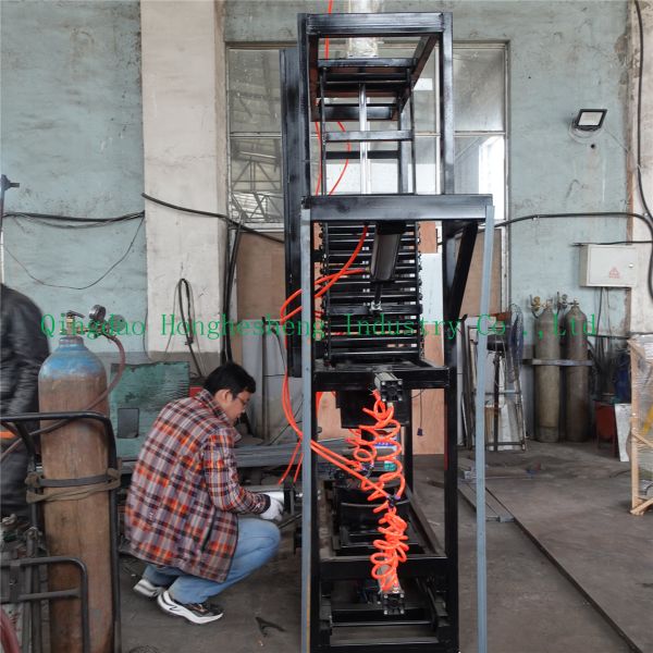 Small Wire Tire Setting Sleeving Whole Tyre Doubling Machine Waste Tire Packing