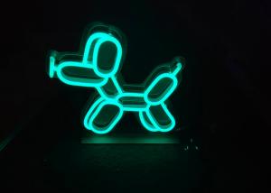 Best Custom dog acid blue  neon sign  handiwork  5*12mm 3A power supply wholesale