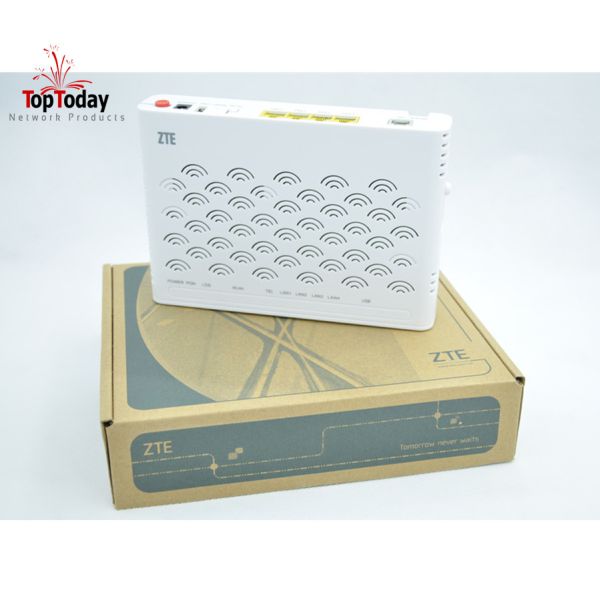 ZTE GPON ONU ZXHN F660 4GE+2POTS+WIFI+USB FTTH full gigabit universal optical cat