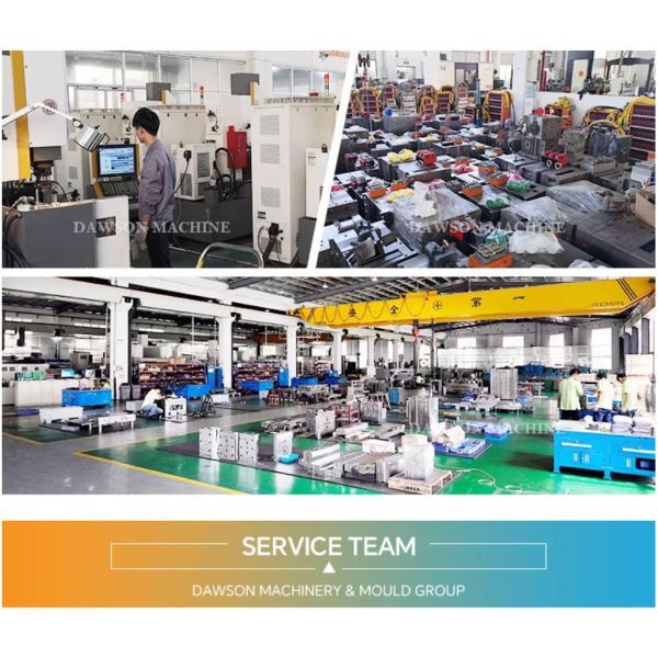 100ML-300L Volume Injection Molding Machinery with Single or Multiple Cavity Plastic Molds