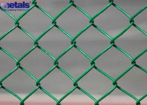 China PVC Coated Chain Link Mesh Fence Wire For Recreational Grounds Oem on sale