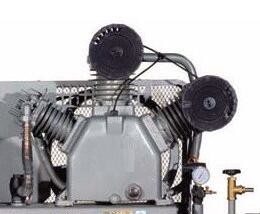 Air Cooled Double Piston Air Compressor 15HP 8bar Three Phase