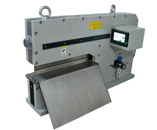 Cheap 10W L450mm Max Shearing PCB V Cut Machine for LED Alum Board,PCB Guillotine for sale