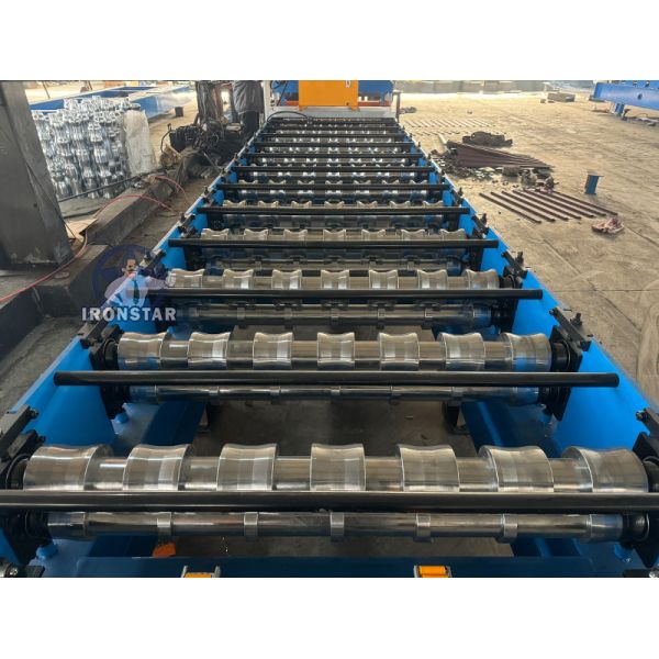 7 rib trapezoidal roofing sheet roll forming machine metal roof machine metal roof roll forming machine pbu panel roll forming machine