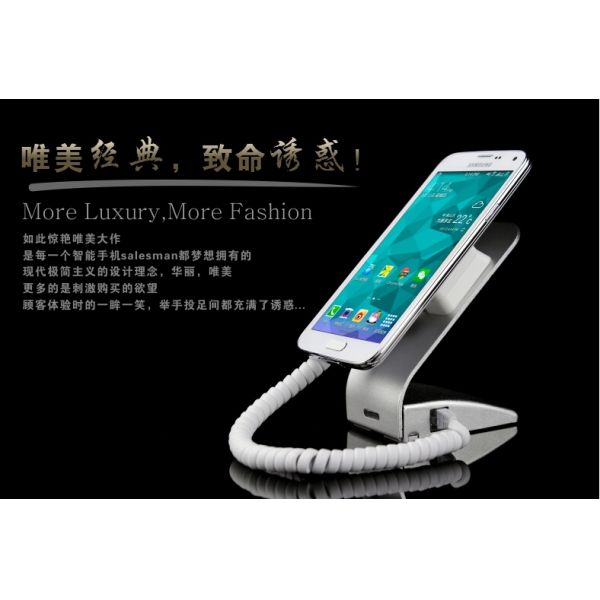 COMER Security anti-theft mobile phone counter display magnetic stand holder