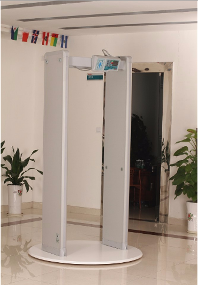 Security Full Body Scanner Walk Through Metal Detector cost effective 6 detection zones