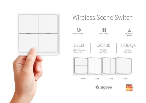 Cheap Smart Wireless Scene Switch for sale