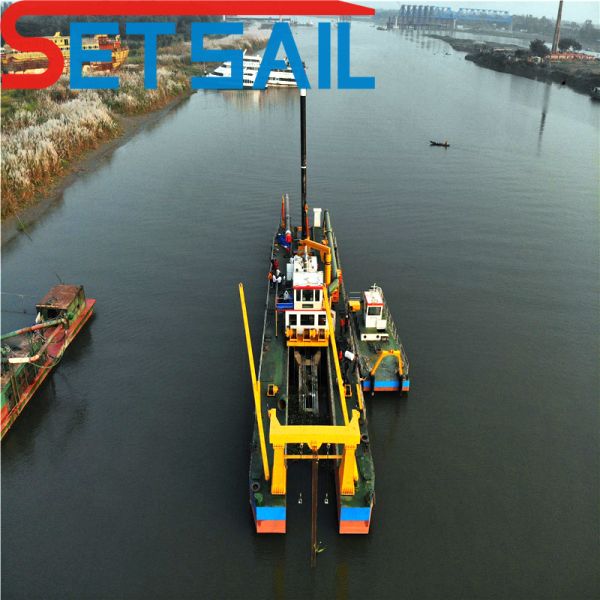 Hydraulic Control Cutter Suction Dredge Equipment for River Sand