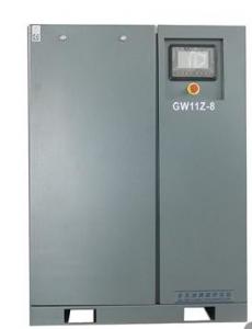 China 8 Bar Direct Driven Oil Free Rotary Screw Air Compressor 10HP 7.5KW on sale