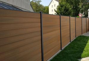 Best 24x170mm Wood Plastic Composite Panel Coffee Color WPC Interior Wall Fence Outside Floor Plank wholesale