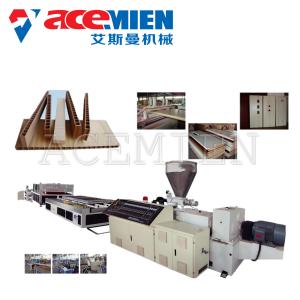 PVC Door WPC Profile Production Line , WPC Extrusion Line 380V 50HZ 3Phase