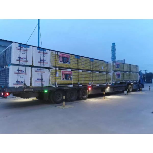 Customizable Fireproof Foam Glass Wool Sandwich Panel For Building Materials