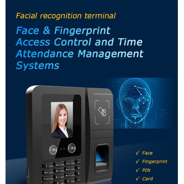 Web Cloud SIM Card GPRS Fingerprint Attendance Machine