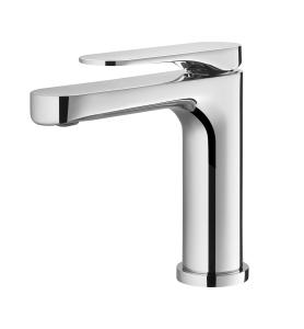 China Single Hole chrome Wash basin Faucet  25mm Ceramic Cartridge  Faucet on sale