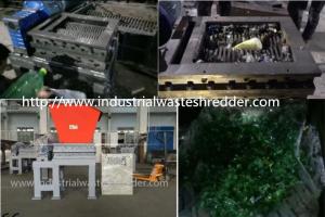 Best Small Scale PET Bottle Shredder Machine 300kg/Hr Capacity For Recycling wholesale