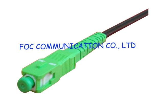 Cheap FTTH Fiber Optic Pigtail  SC/ APC with FTTH Indoor Cable High Stability for sale