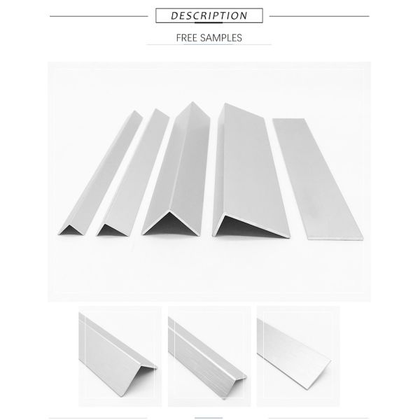 Modern Aluminium Extrusion Angle , L Shape 4x4 Aluminum Angle Tearproof