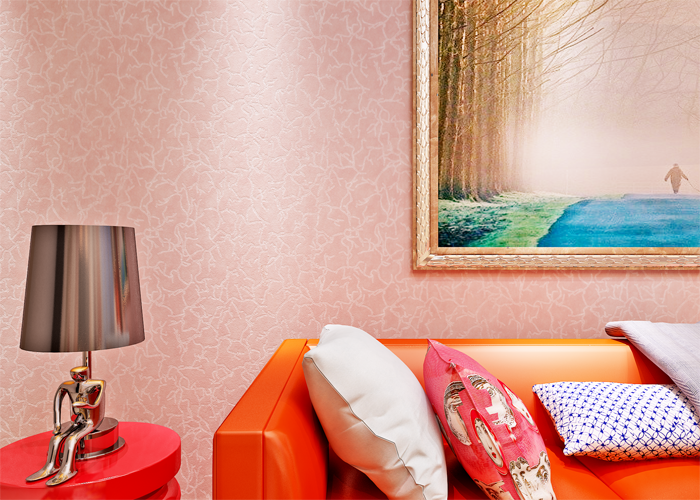 Cracking Pattern Non - Woven Fabric Wall Covering Modern Multifilament And Jet Beads