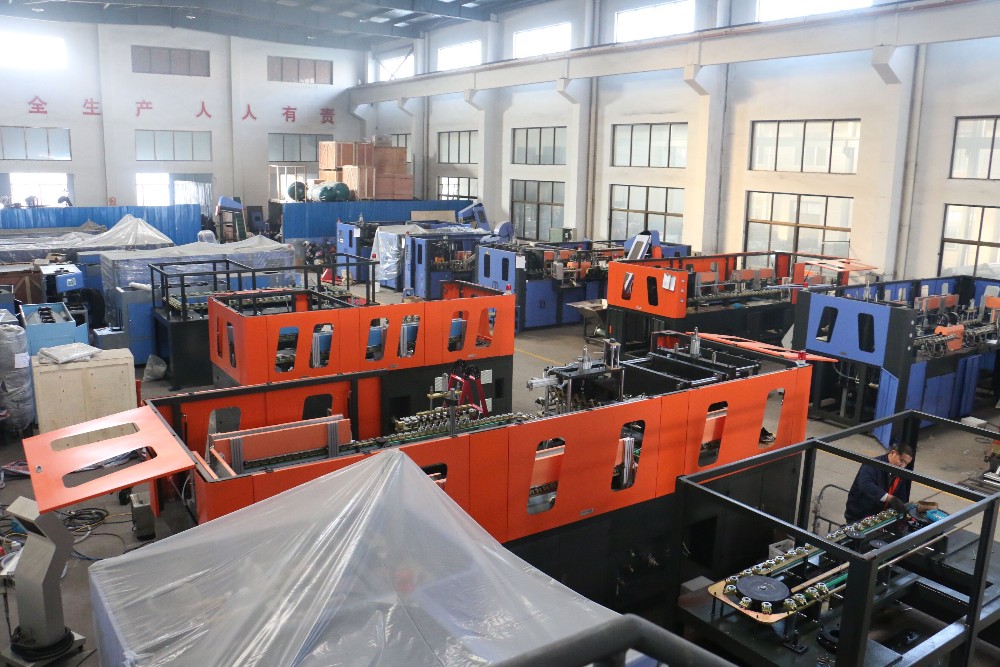 51KW Water Bottle Blowing Machine Stretch Blow Moulding 3 Phase 220V