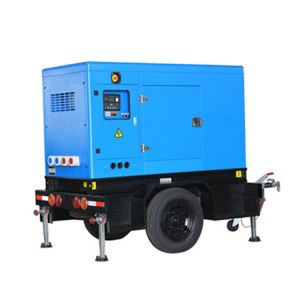 Best 110kva 130kva Perkins Diesel Generator Trailer Towable AVR Brushless wholesale