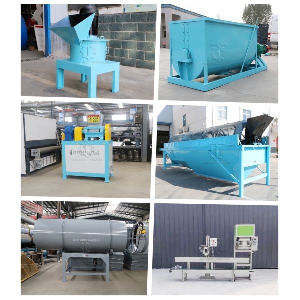 NPK Fertilizer Granulation Production Line Bentonite Roll Press Granulator Production Line