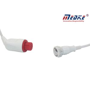 Best 10pin Grey Argon Transducer GE Datex Blood Pressure Cable wholesale