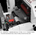 Paper Flatbed Die Cutting Machines Web Guider for self adhesive label