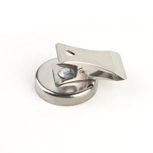 Round Base D36 Ferrite Neodymium Pot Magnet With Clip