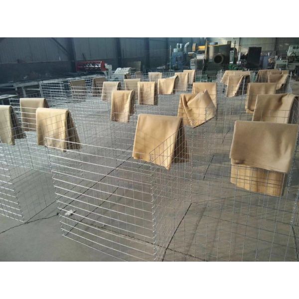 Hesco Weld Mesh Gabion Mil 10 With Non Woven Geotextile Fabric