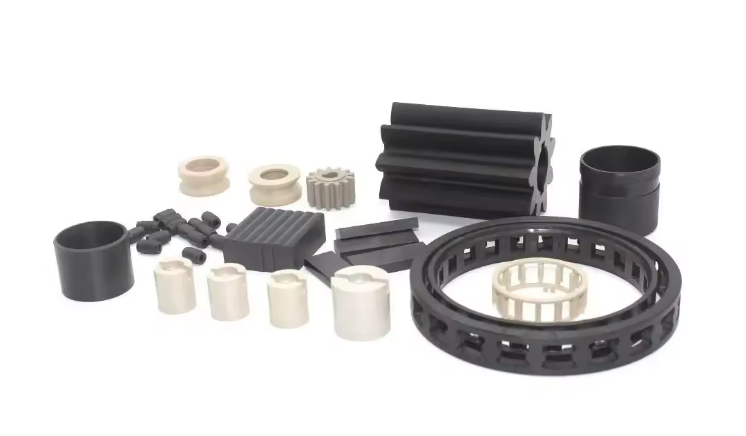 High Temperature Resistant Engineering Plastic PEEK Rod Bar Glass Filled Continuous Extrusion