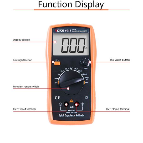 Lightweight LCR Digital Meters