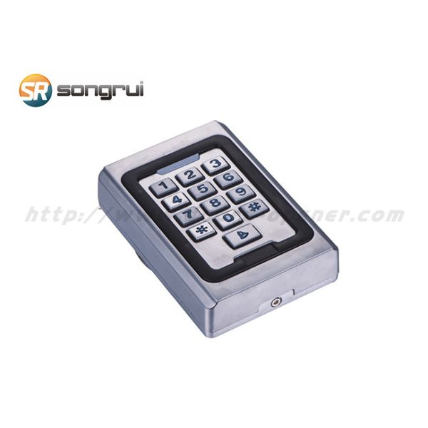 IP68 Waterproof 12 Volt Metal Access Control Keypad