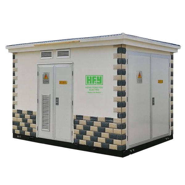 Cheap European Type Prefabricated Electrical Substation Box YB Series 11/0.4 KV 1250 KVA for sale