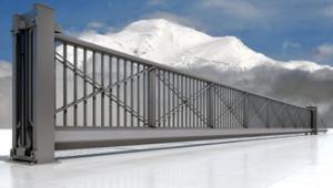 China Aluminum Alloy Automatic Cantilever Gate on sale