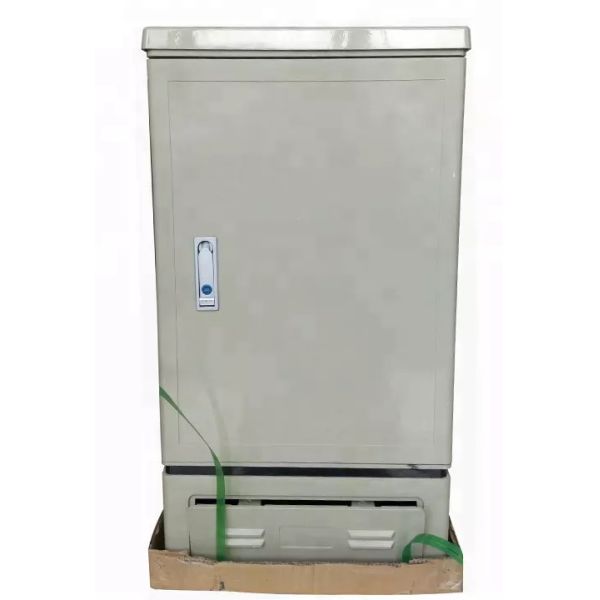 SMC Optic Distribution Box ODC Floor Outdoor Fiber Optic Distribution Cabinet