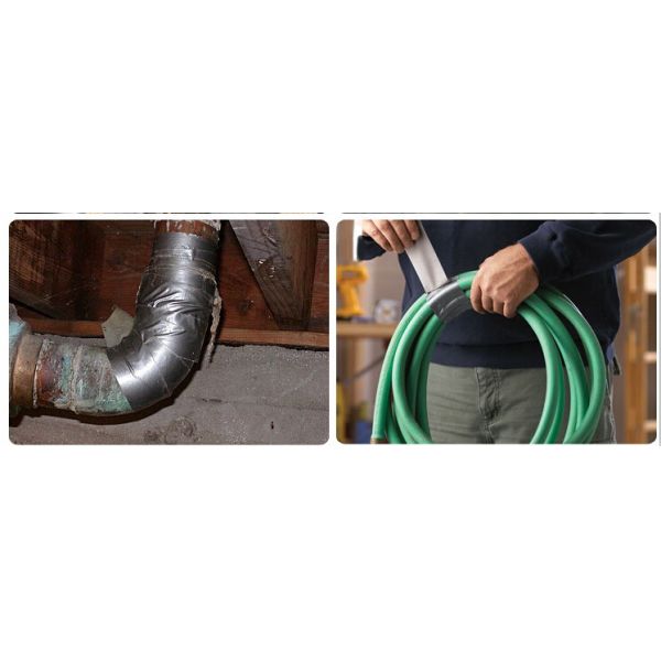 70 Mesh 350 Mic Heat Resistant Silver Duct Tape Jumbo Roll Carpet Fixing / Binding