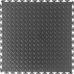 Best Garage Floor 18 X 18 Inch Square Rubber Diamond Plate Interlocking Floor Tiles For Home Gym wholesale