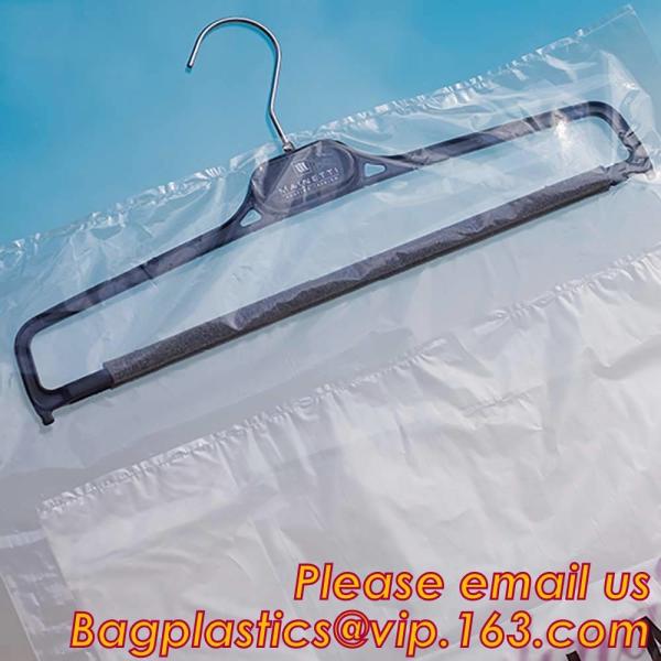 Cheap Laundry Dry Cleaning Garment Bag On Roll, Suit Garment Cover, Metal Hook, Holder, Galvanized Wire Laundry Hanger for sale