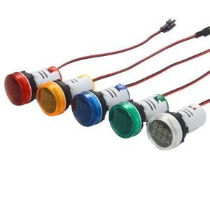 Best 22mm Round Current Voltage high quality Indicator Light wholesale