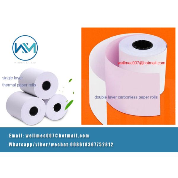 2Ply/two roll Carbonless Paper/Thermal Paper Roll Slitting Rewinder Machine Manufacturer in China