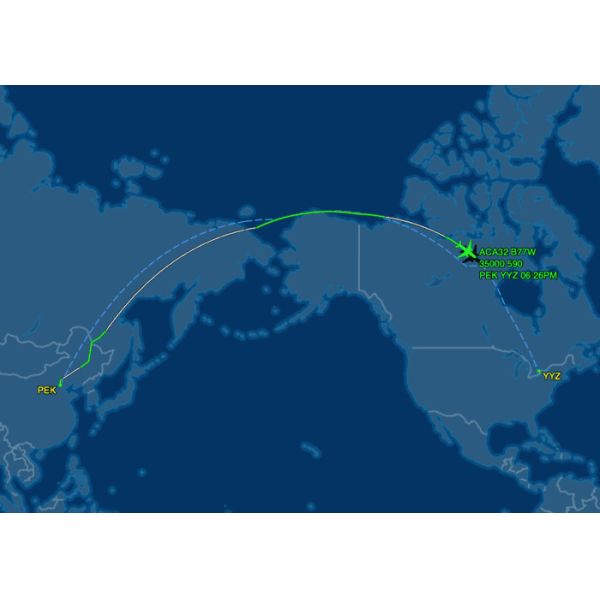 One Stop Air Freight From China To Canada Direct And Transit 1-3 Days