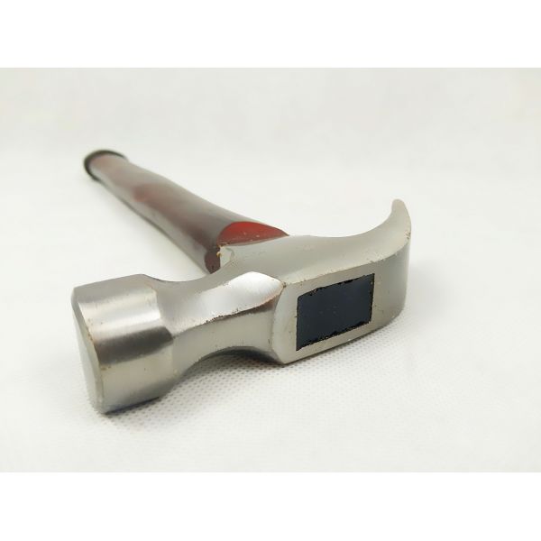 Colored Laser marking wooden handle and polishing surface Forged Steel Claw hammer