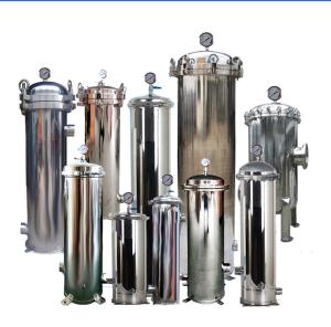 Dependable Stainless Steel Bag Filter Housing for 3000L/Hour Filtration Capacity