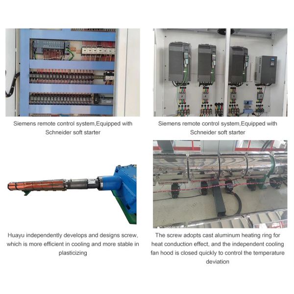 HDPE Plastic Crusher low noise For Blowing Machine Plant