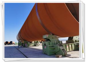 China Monopile Offshore Foundation Welding Production Line 2000t Assembling Rotator on sale