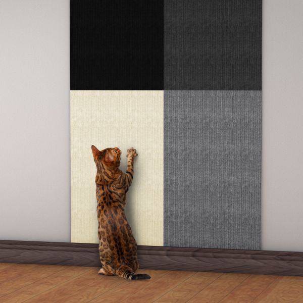 Durable Thickness 4mm Self Adhesive Cat Scratch Mat For Couch Protector