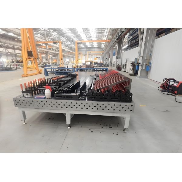 D28 series 3D welding table Steel Q355 4000*2000*200mm