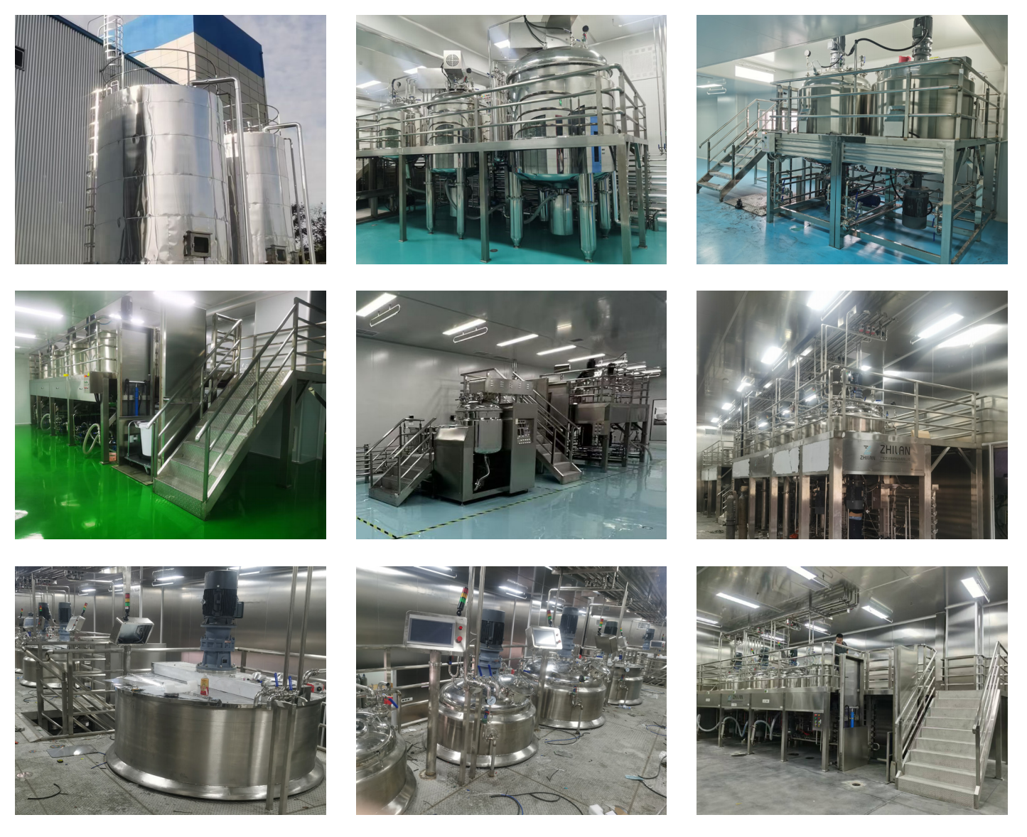 300L Vacuum Emulsifying Machine High Shear Mixer with Circulation System