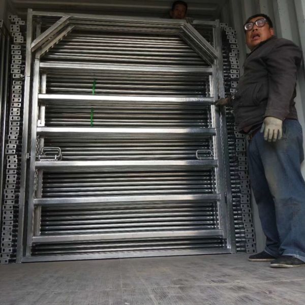 1.1M X 2.1M Sheep Yard Panel Galvanized Welded Metal Cattle Panel Fence